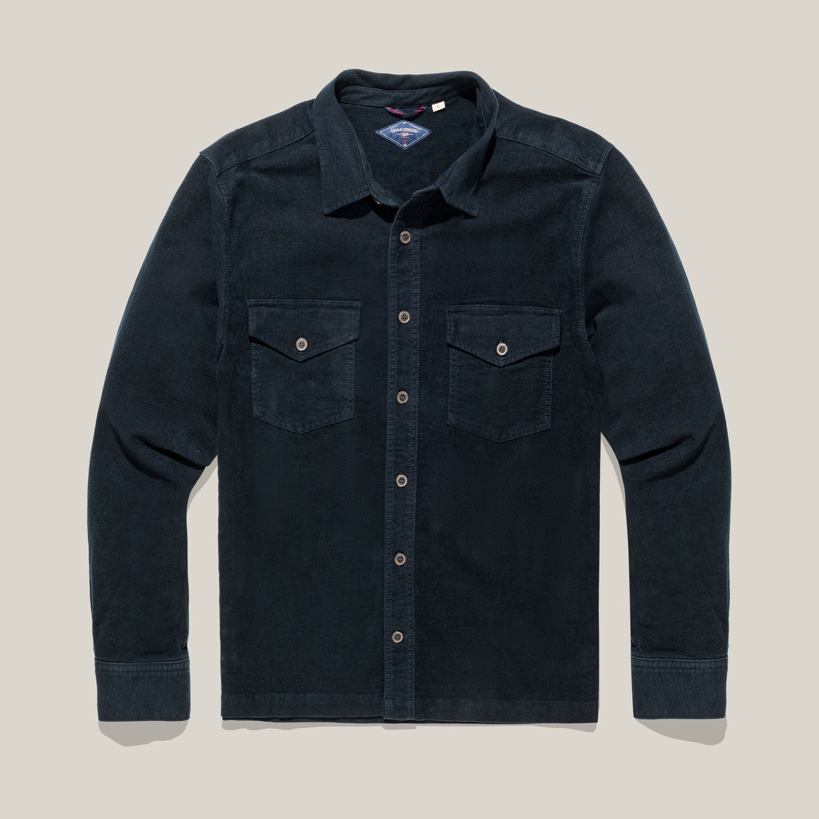Overshirt Classic Fit Moleskin