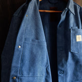 Edison Chore Coat Washed Indigo