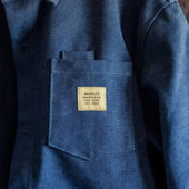 Edison Chore Coat Washed Indigo