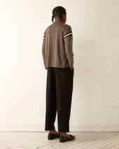 Duotone Stripe Cycling Polo Grey