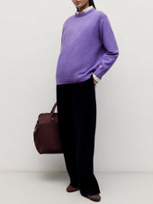 Purple 4 Ply Favourite Sweater