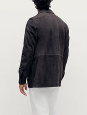 Suede Safari Jacket