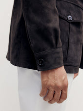 Suede Safari Jacket