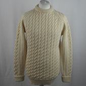 Inverallan Cabled Sweater - 100% Pure New Wool