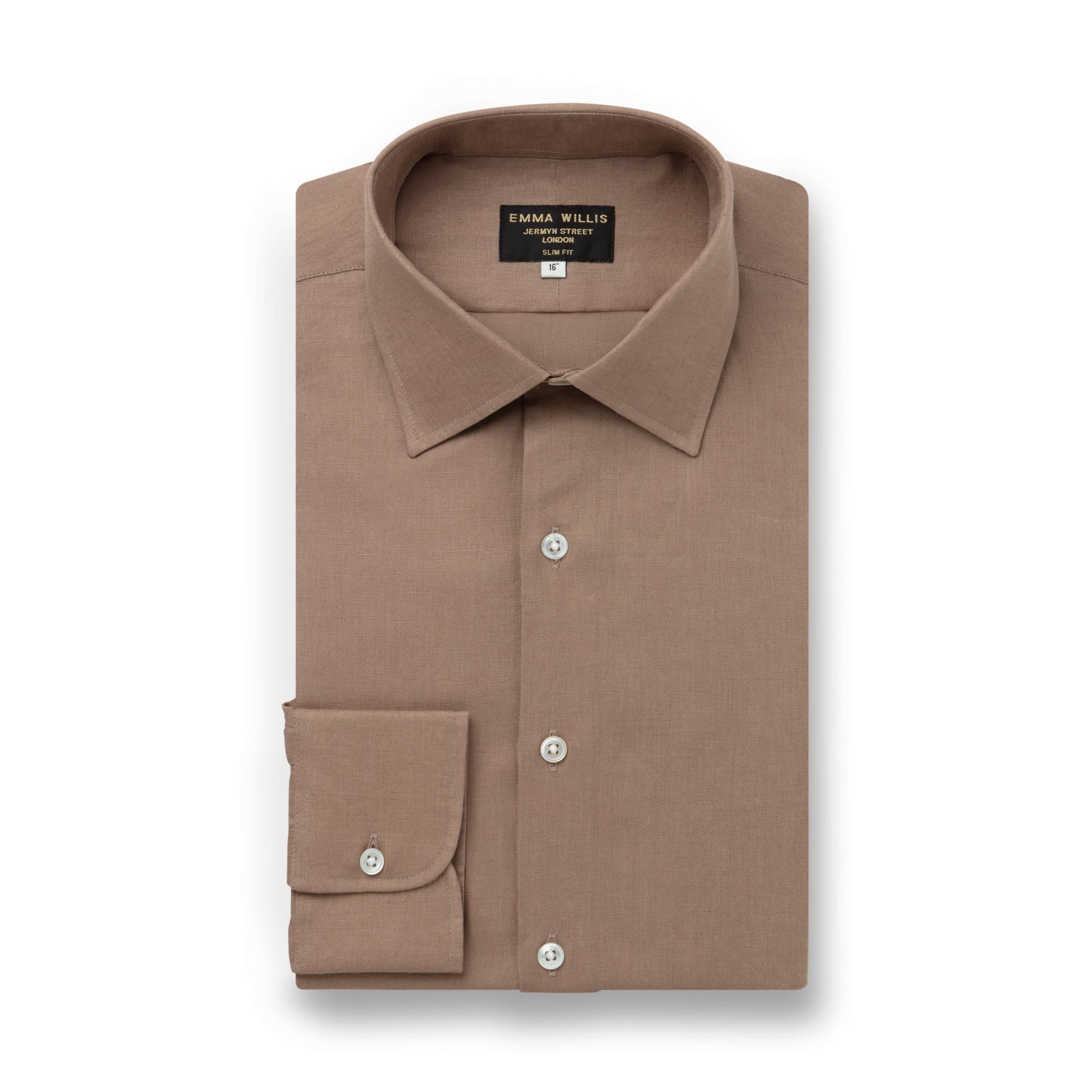 Cacao Linen Shirt New