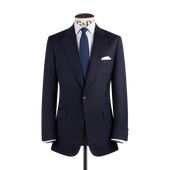 Cutaway Collar Shirt In Stripe Poplin