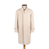 Raglan in Cream Twill Wool