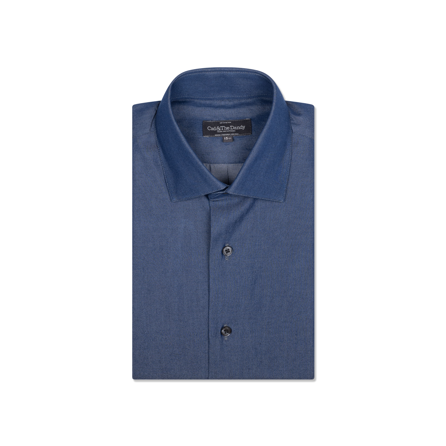 Cutaway Collar Shirt In Wash