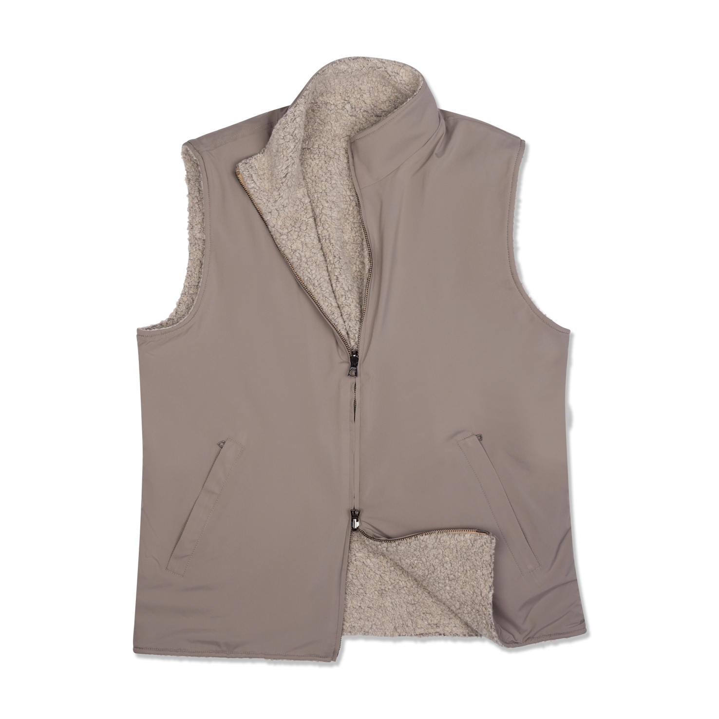 Technical Zip Gilet In