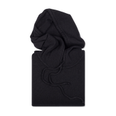 Hoodie in Black Cashmere