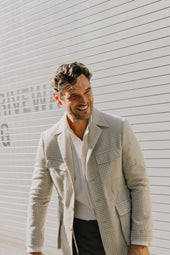 Button Down Collar Shirt In Flannel