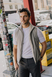 Technical Zip Gilet In