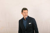 Classic Collar Single Cuff Shirt In Twill