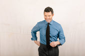 Casual Collar Single Cuff Shirt In Journey