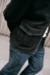 Flight Jacket In Suede
