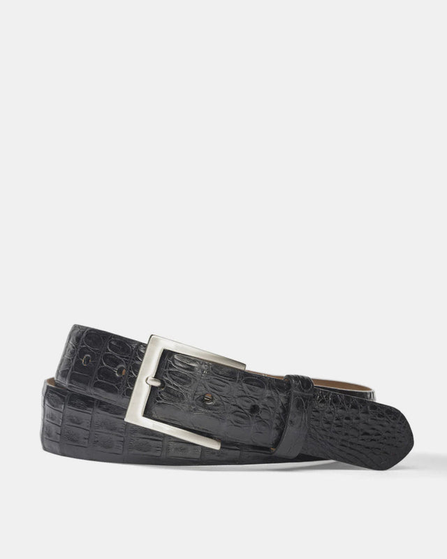 Caiman Crocodile Belt In
