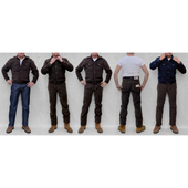 Californian Lot674 - Brown Corduroy (Slim Leg)