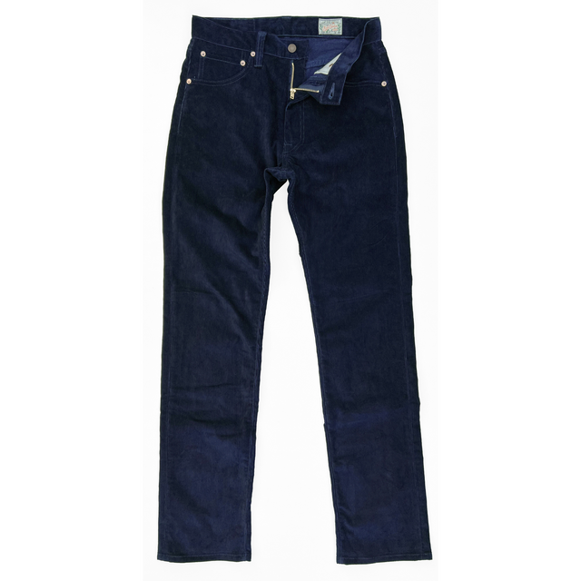 Californian Lot674 - Indigo Corduroy (Slim Leg)