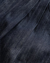 CALISTO DOUBLE PLEATED BIG JEANS - 13 oz. RAW DENIM