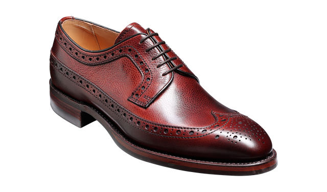 Calvay - Cherry Grain Longwing Brogue