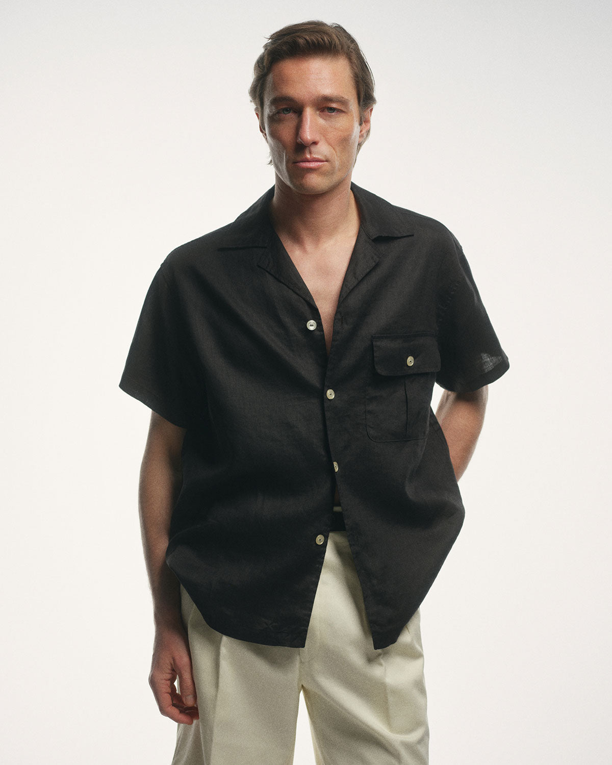 Camp Collar Shirt In