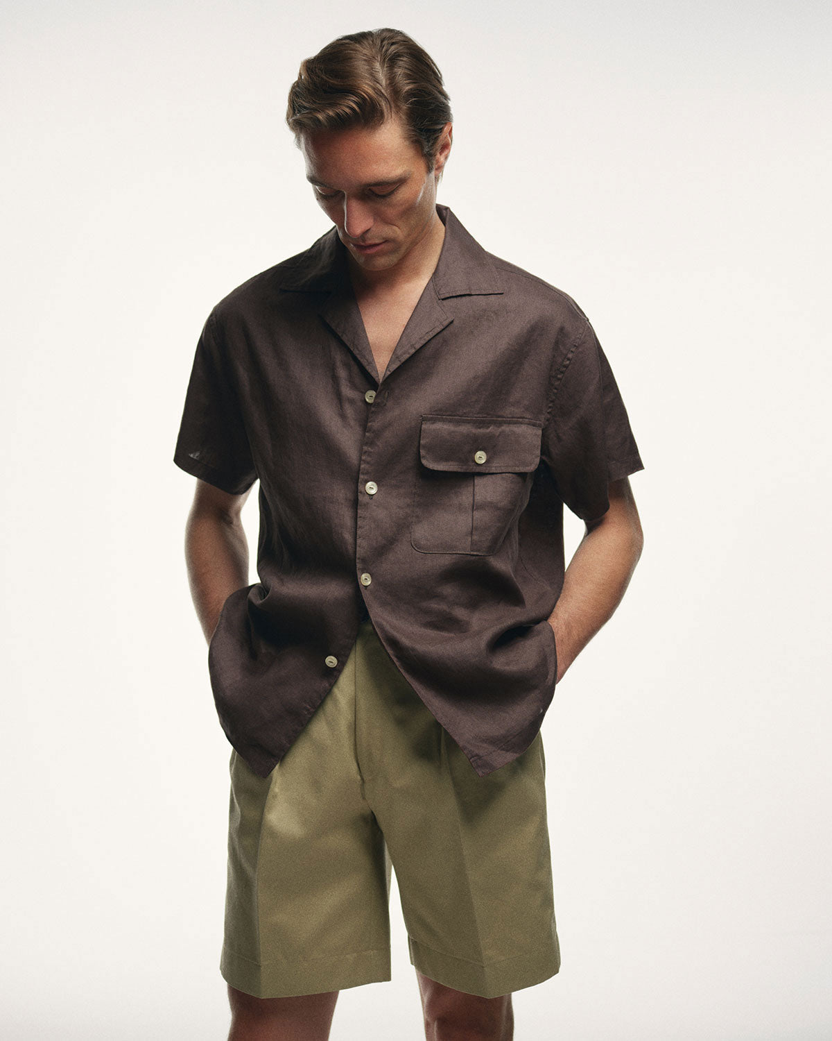 Camp Collar Shirt In
