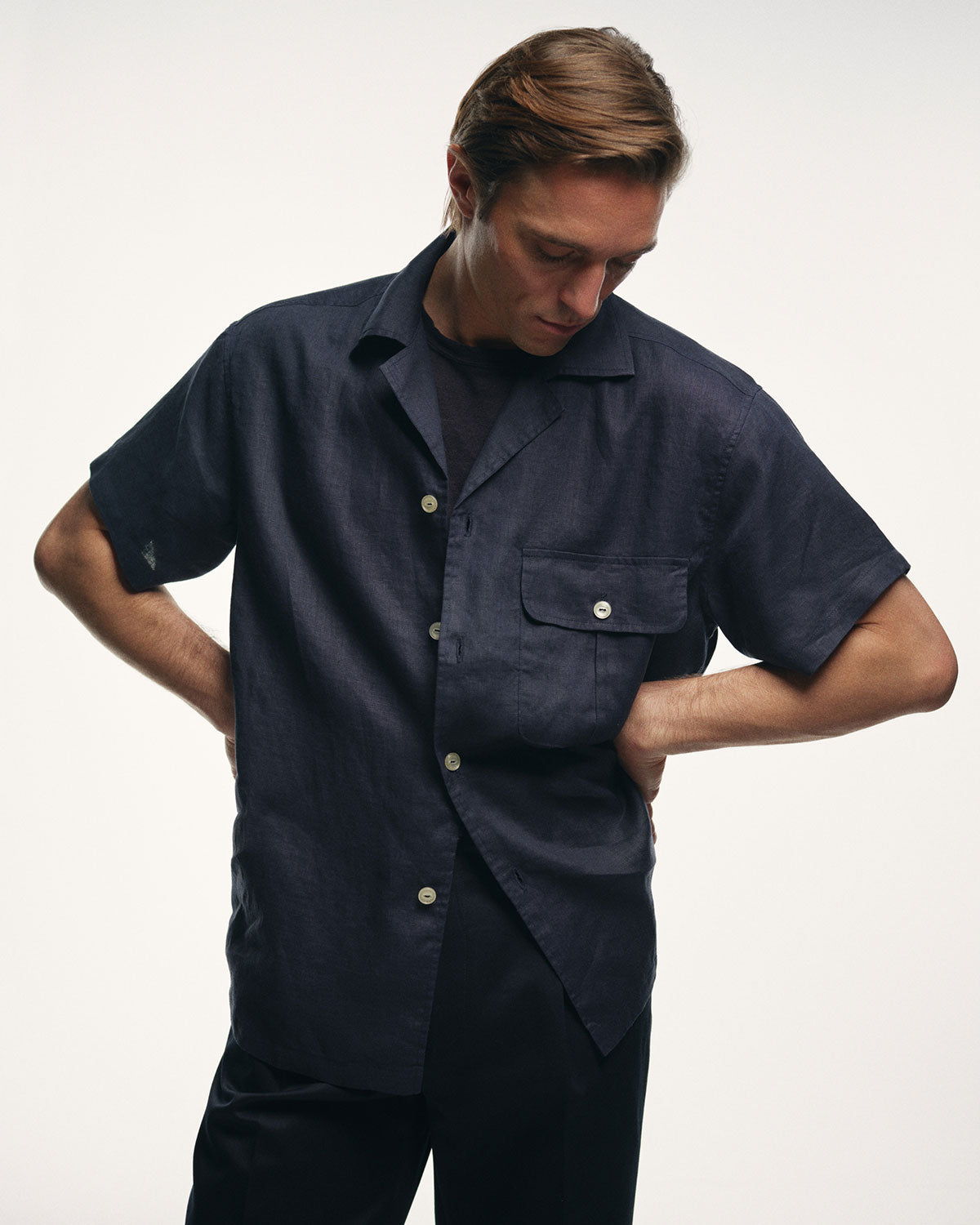 Camp Collar Shirt In