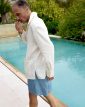 Henri Raw Silk Drawstring Short