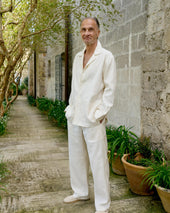 Alio Raw Silk Drawstring Trouser