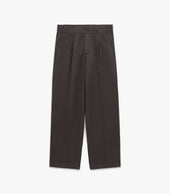 Canal Pleated Twill Cotton Linen Pant