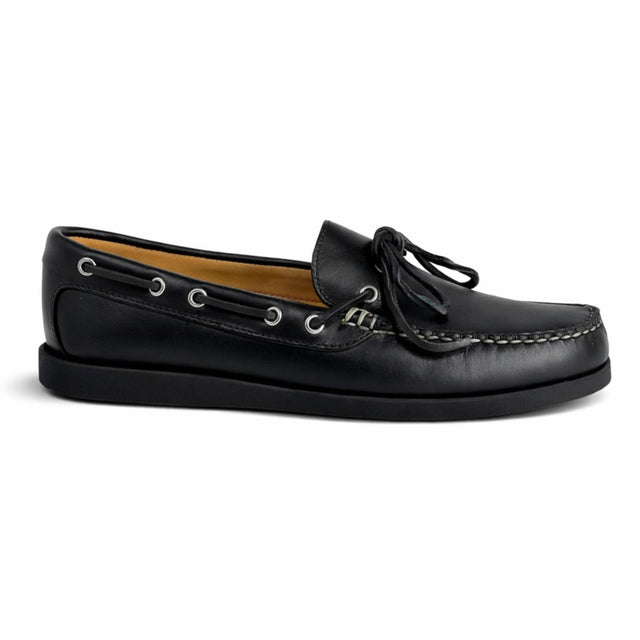 Men’s In Stock Canoe Shoe: Black