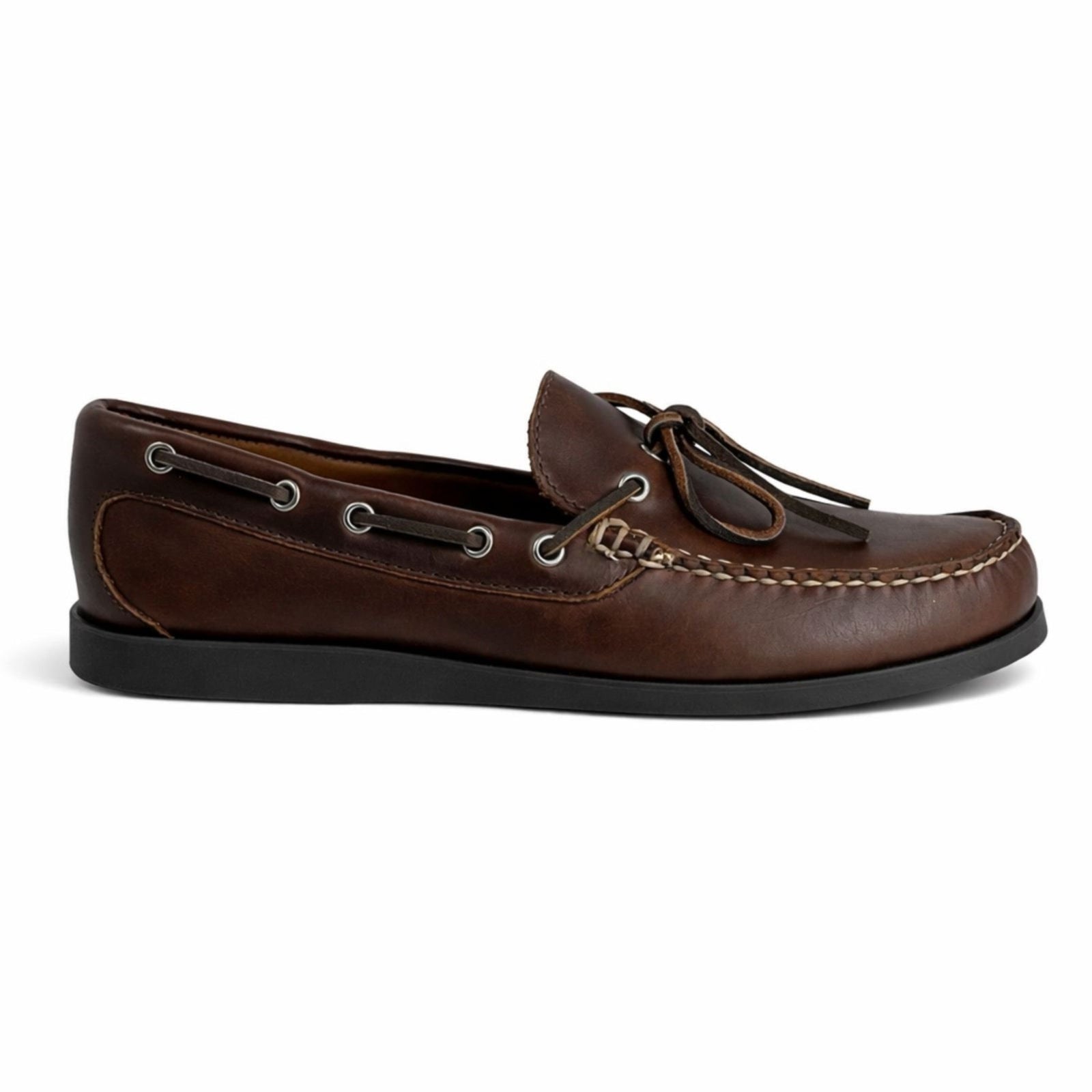 In Stock Men’s Canoe Shoe: Brown