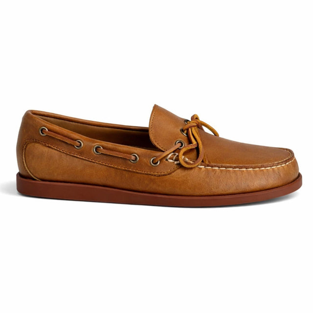 In Stock Men’s Canoe Shoe: Whiskey