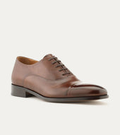 Cap Toe Oxford Antique Leather