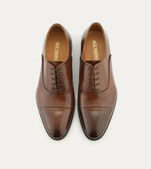 Cap Toe Oxford Antique Leather