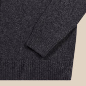 Cashmere Wool Captain S Funnel Neck Sweater In