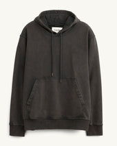 French Terry Hoodie - Black