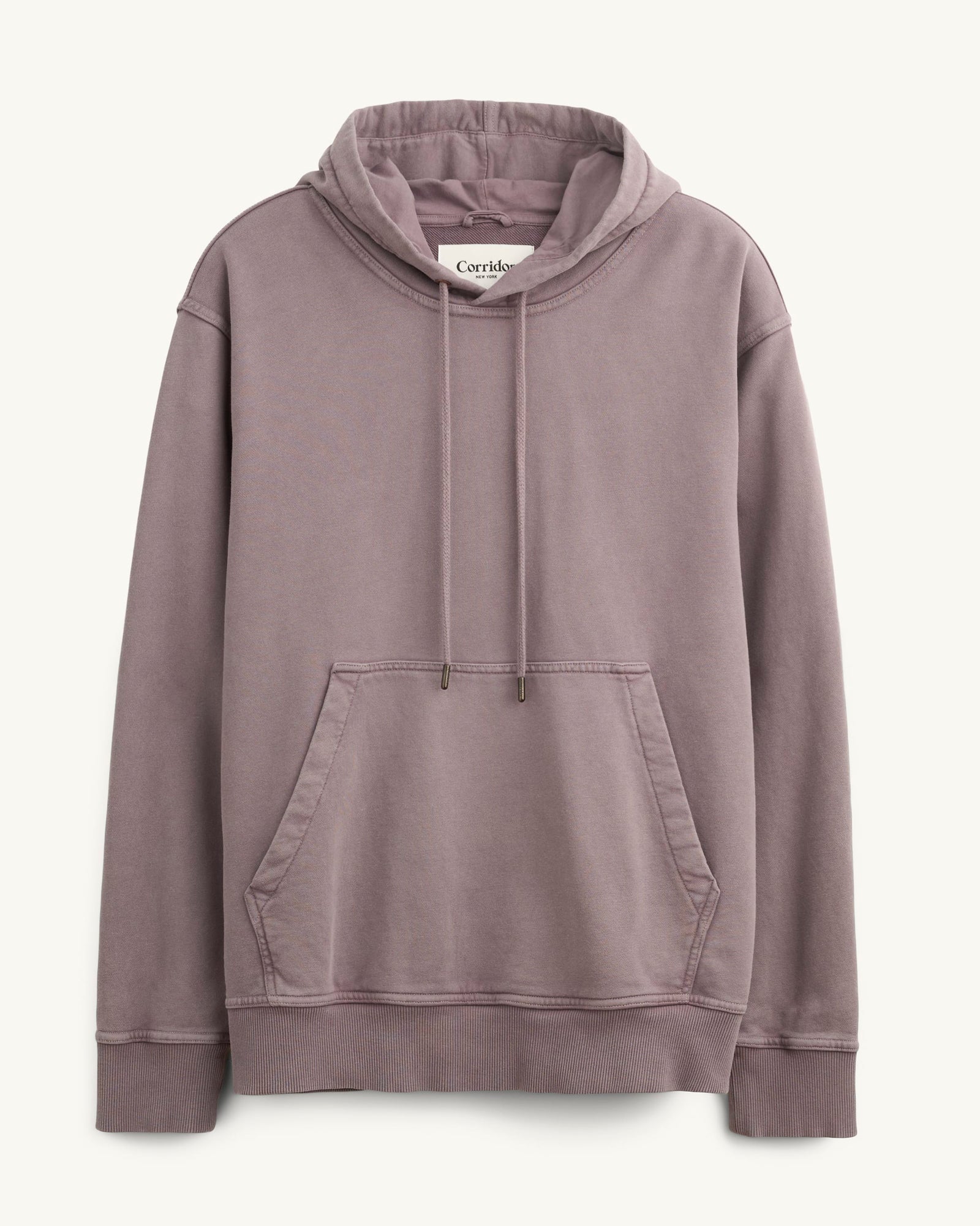 French Terry Hoodie - Purple