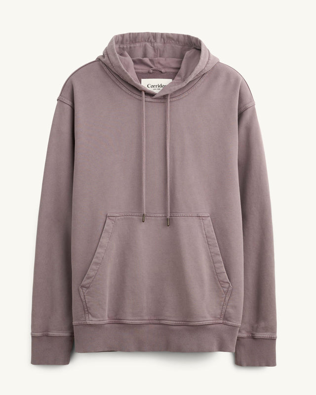 French Terry Hoodie - Purple
