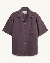 Washed Dobby SS - Purple