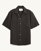 Washed Dobby SS - Black