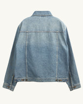 Washed Denim Trucker - Indigo