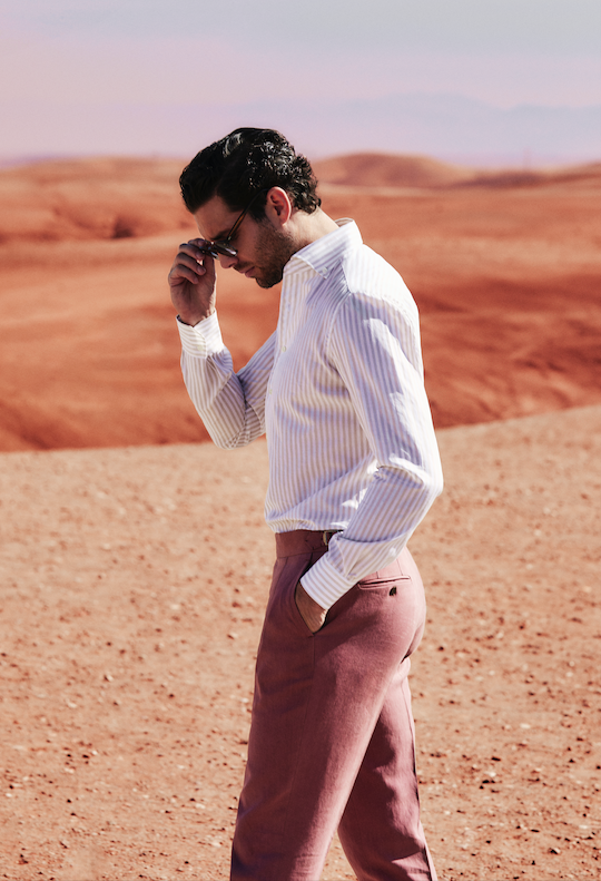 Pantalon En Lin