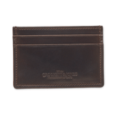 Card Holder Dark Brown Cordovan