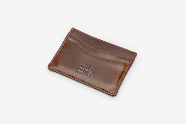 The Slimline Vintage Leather Card Case