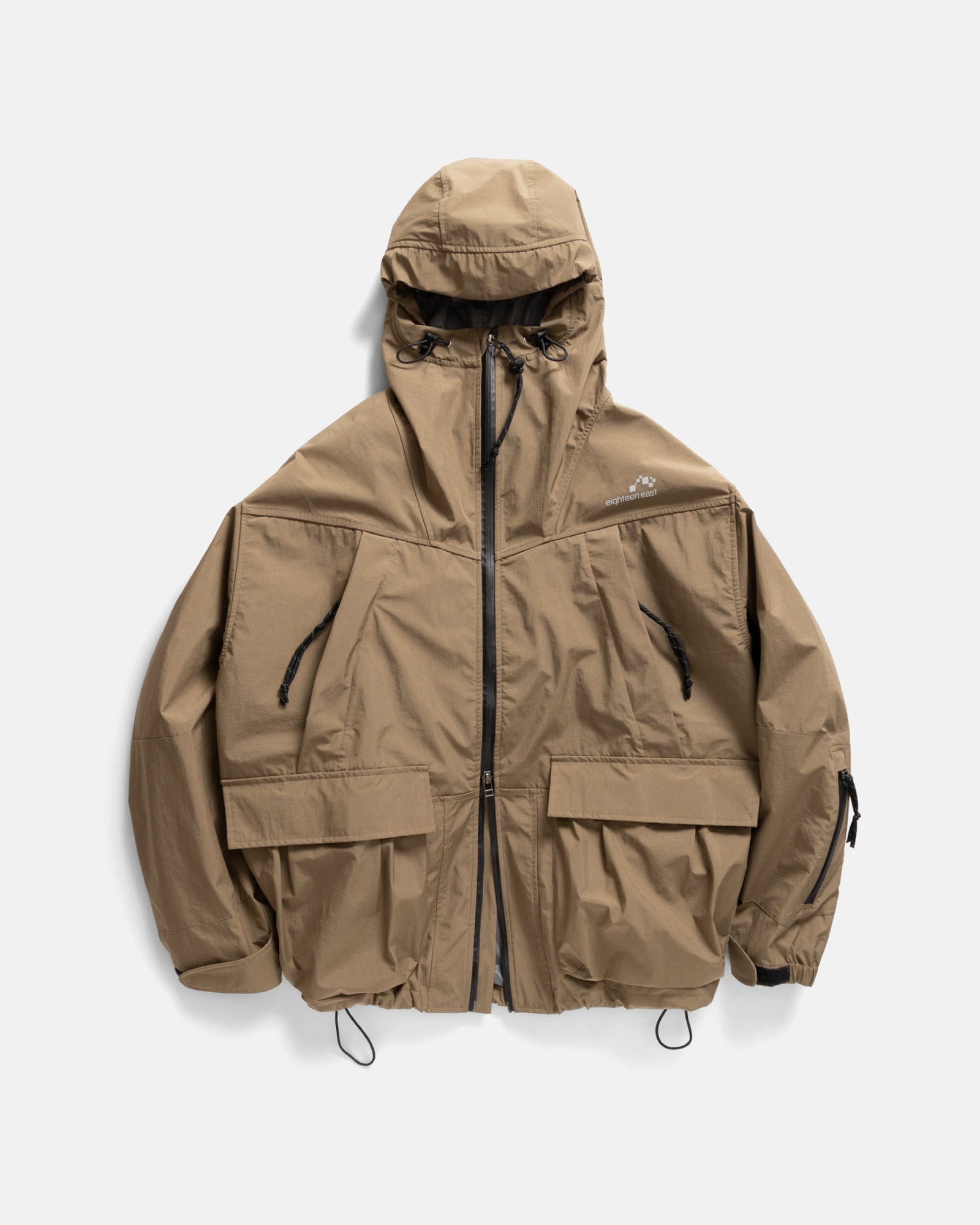Cascade Outdoor Protection System Hooded Shell Dried Soil Water Repellent 3l Bonded Membrane