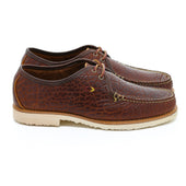 Casco Derby - Cognac Bison