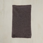 Cashmere Knitted Scarf In Dark Grey