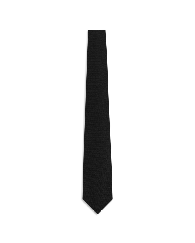 Cashmere Oxford Tie - Black