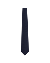 Cashmere Oxford Tie - Navy